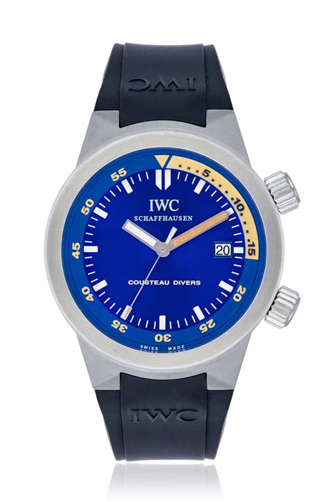 iwc dive watch|iwc jacques cousteau divers watch.